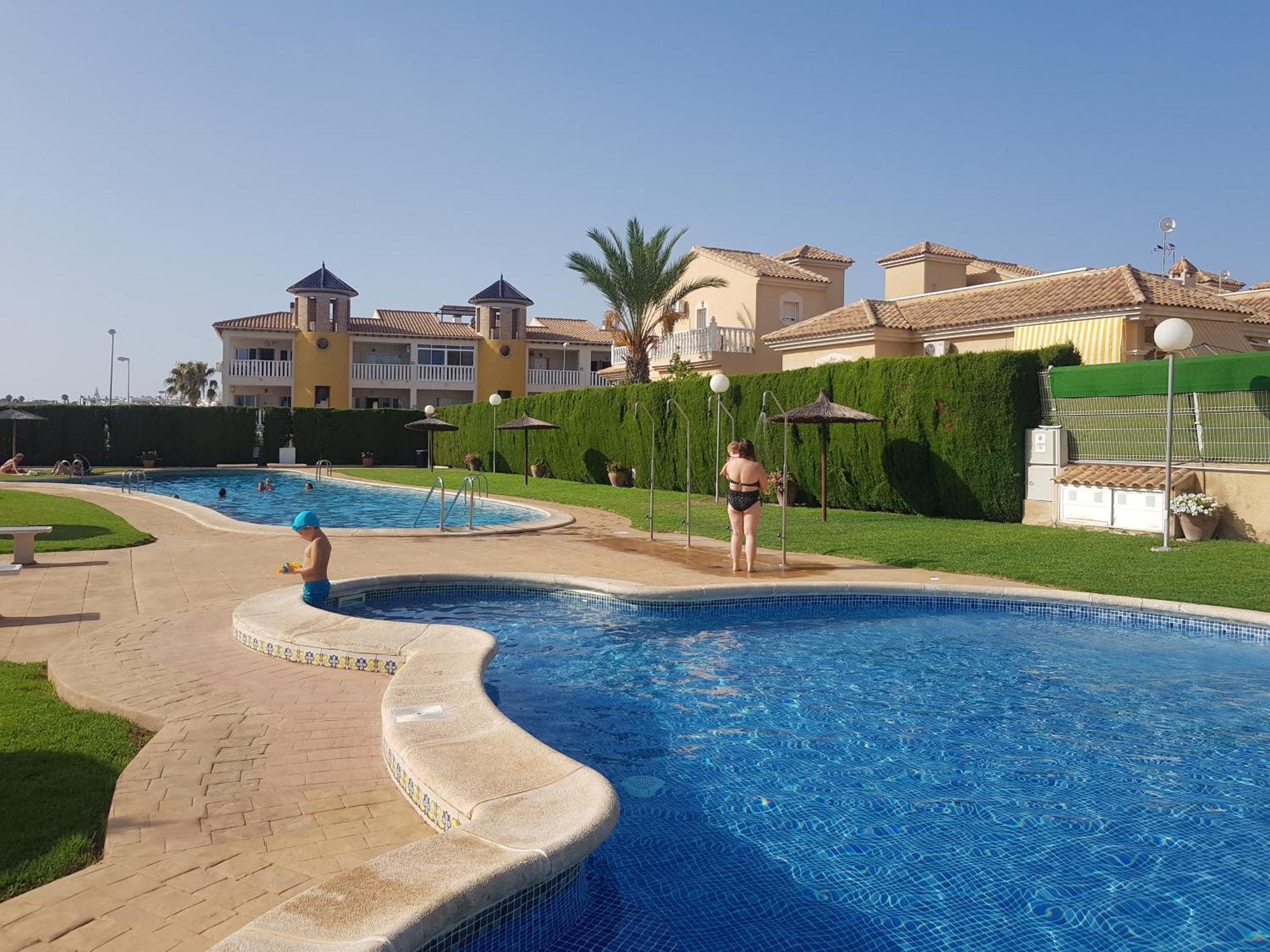 Apartamento Montegolf Con Terraza Privada Los Dolses Luaran gambar