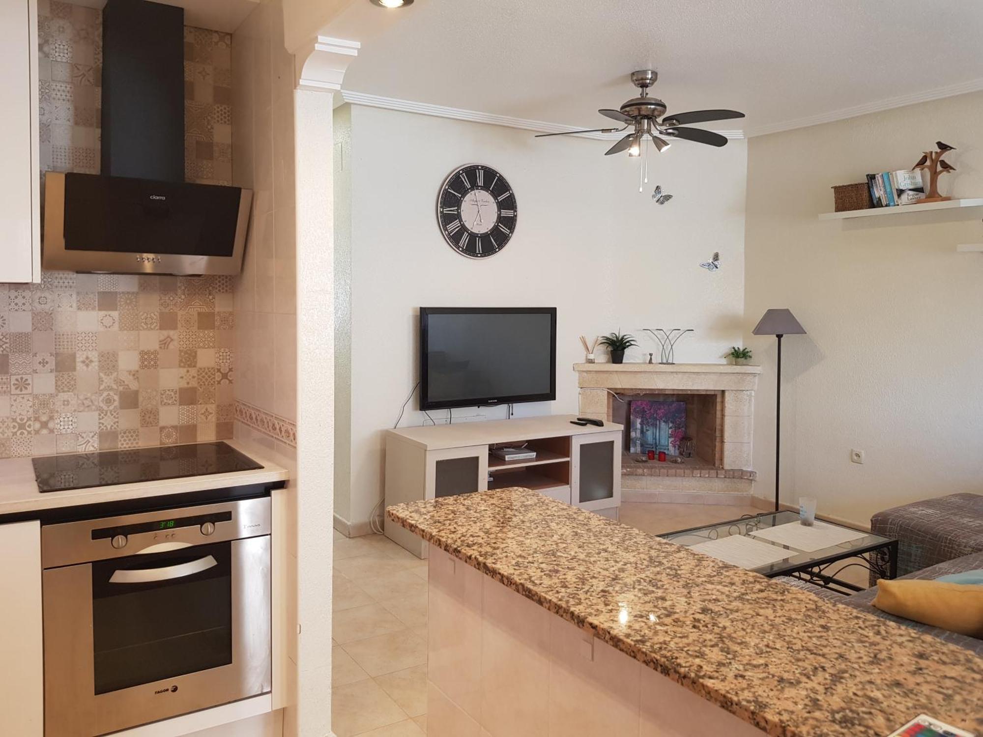 Apartamento Montegolf Con Terraza Privada Los Dolses Luaran gambar