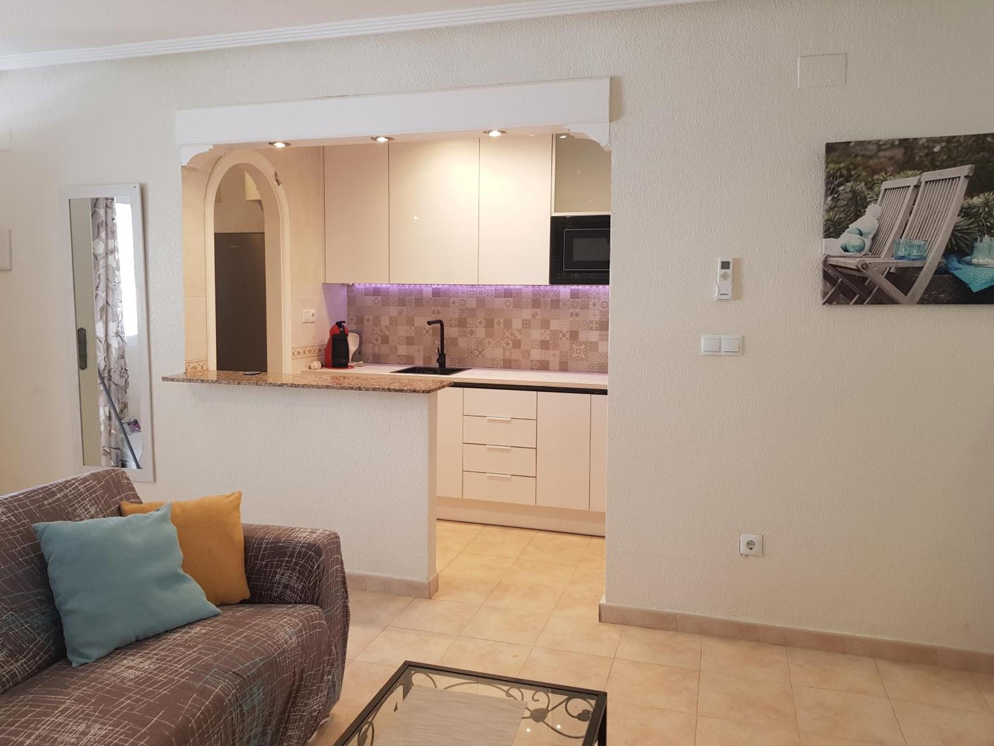 Apartamento Montegolf Con Terraza Privada Los Dolses Luaran gambar